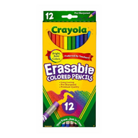 Crayola Erasable Colored Pencils Set 12