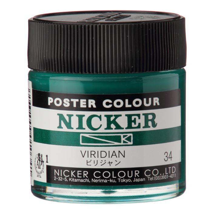 NICKER COLOUR CO.,LTD.｜Poster Colors Acrylic Paint Paint Opaque Watercolor  Gouache