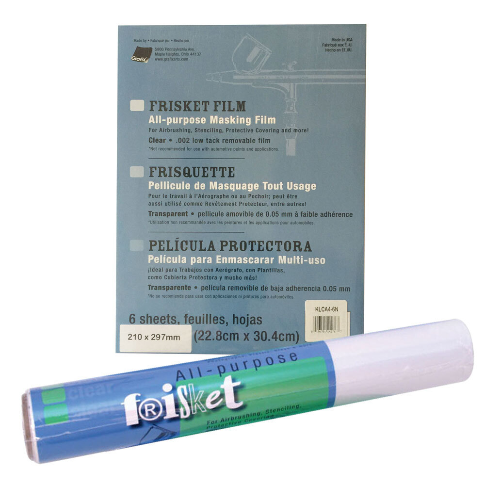 Grafix All Purpose Frisket Film - Extra-Tack - Grafix