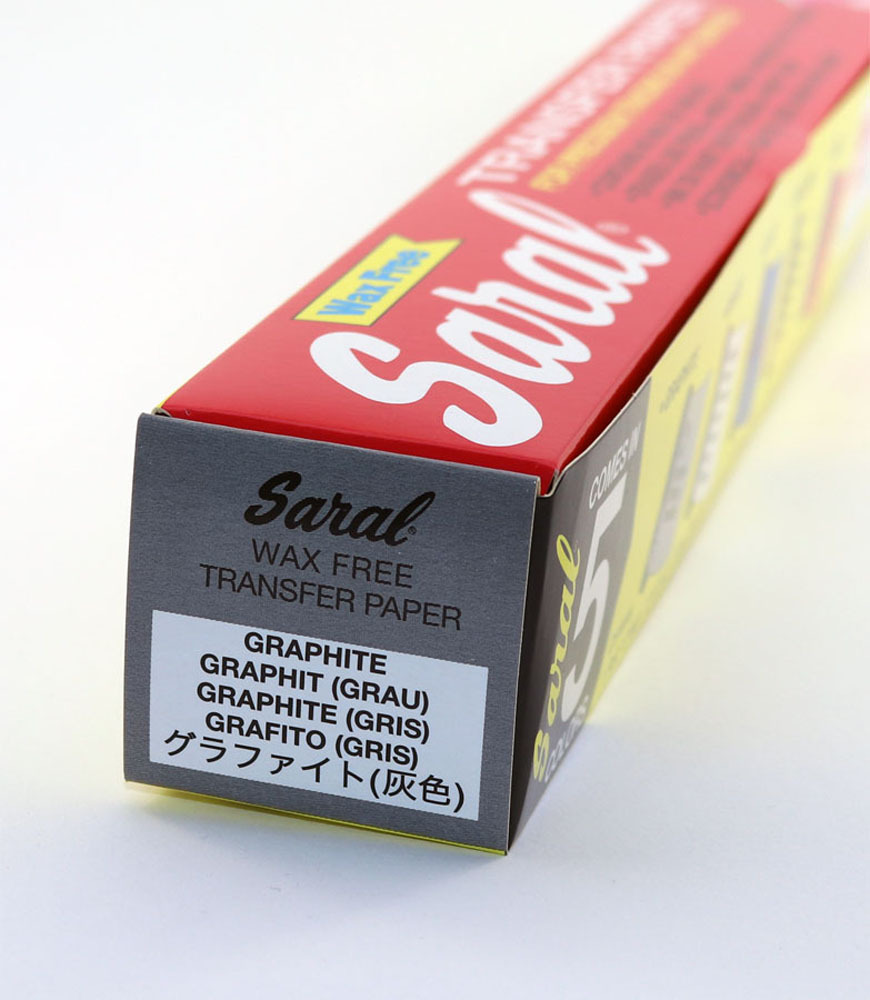 Saral Transfer Paper 12 x 12' roll-Various Colors - Brushes and More