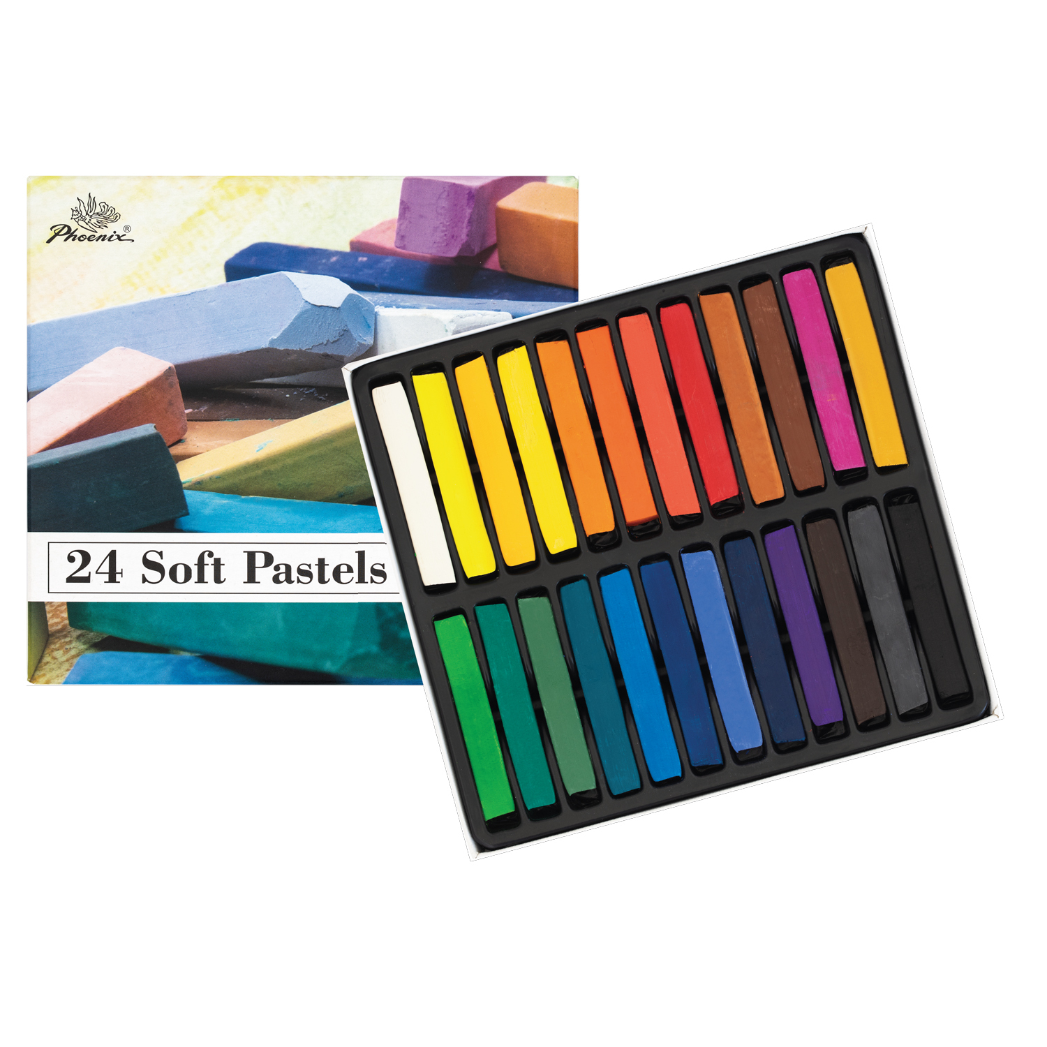 Longan Craft Chalk Paste Paint Set 12 Colors Paste with 4