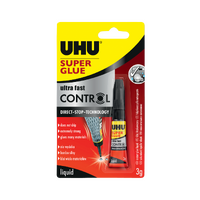 UHU Super Glue Ultra Fast Control 3g
