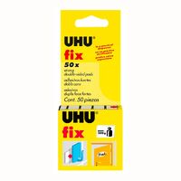 UHU Fix Double Sided Pads Pack 50 Clearance 