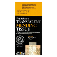 Lineco Transparent Mending Tissue 1.27cm x 3.6m