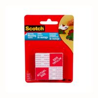 Scotch Mounting Squares 108 Removable 25mm