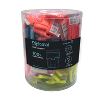 Diplomat Economy Mini Scraper Plastic Handle Tub 100