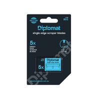 Diplomat Scraper Blades Single Edge Pack 5 B03