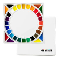 Meeden 32 Well Porcelain Palette Heavy Duty 