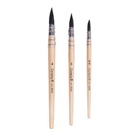 Dynasty Quill Brush 303 Set 3 Blended Squirrel