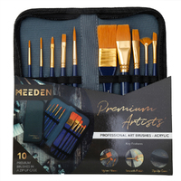 Meeden Acrylic Brush Set 10