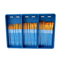 Crafters Choice Golden Taklon Classroom Brush Set 72