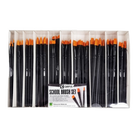 Campus Classroom Brush Set 100 Golden Taklon