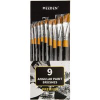 Meeden Premium Angular Brush Set 9