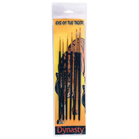 Eye of the Tiger Brush Set 6 - Rounds
