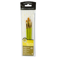 Royal & Langnickel Brush Set 4 Short Handle Green