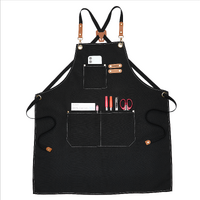 Meeden Waterproof Canvas Apron Black