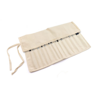 Isomars Canvas Brush Roll Holds 30 Brushes
