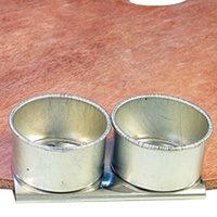 Stainless Steel Dipper Double