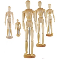 Wooden Manikin Male 11.4cm High 