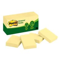 Post-it Greener Notes 35mm x 48mm Pack 12