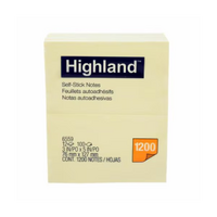 Highland Stick Notes 76x127mm Pack 12