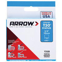 Arrow T50 staples Box of 1250