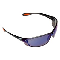 Safety Glasses Blue Mirror