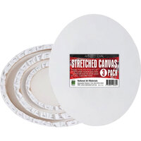 Stretched Oval Canvas 3 Pack