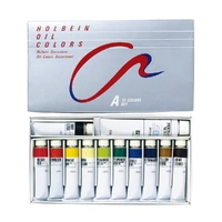 Holbein Practice Oil Paint A Set 11 12ml B911