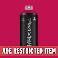 MTN Hardcore Gloss Spray Paint 400ml RV212 Akari Red