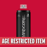 MTN Hardcore Gloss Spray Paint 400ml RV3001 Vivid Red