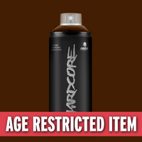 MTN Hardcore Gloss Spray Paint 400ml RV8017 Tobacco Brown 