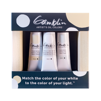 Gamblin Artist Oil Colour Set 3 Whites
