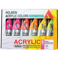 Holbein Artists Acrylic Set 6 Luminous