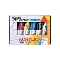 Holbein Heavy Body Acrylic Set 5 60ml AU7983