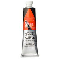 Holbein Acrylic 60ml Cadmium Red Light