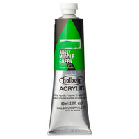 Holbein Acrylic 60ml Middle Green