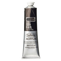 Holbein Acrylic 60ml Ivory Black