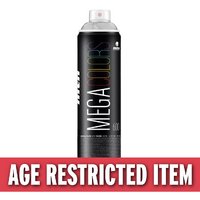 MTN Mega Spray Paint 600ml Silver Chrome
