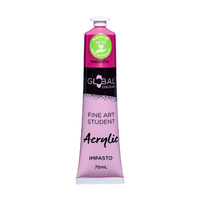 Global Student Acrylic Impasto 75ml Magenta