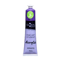 Global Student Acrylic Impasto 75ml Purple