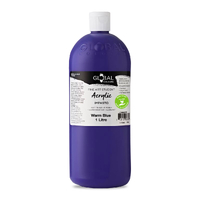 Global Colours Acrylic 1L Warm Blue