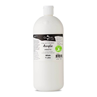 Global Colours Acrylic 1L White
