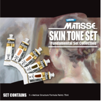 Matisse Acrylic Skintone Set 5 5x75ml