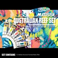Matisse Acrylic Reef Set 5 5x75ml