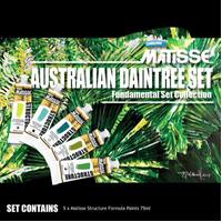 Matisse Acrylic Daintree Set 5 5x75ml