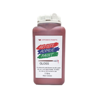 Viponds Acrylic Paint 1lt Red Oxide