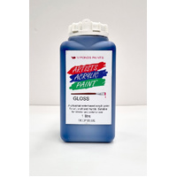Viponds Acrylic Paint 1lt Deep Blue