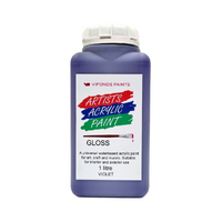 Viponds Artists Acrylic Paint 1L Violet