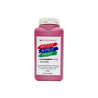 Viponds Acrylic Paint 1lt Rhodamine Red